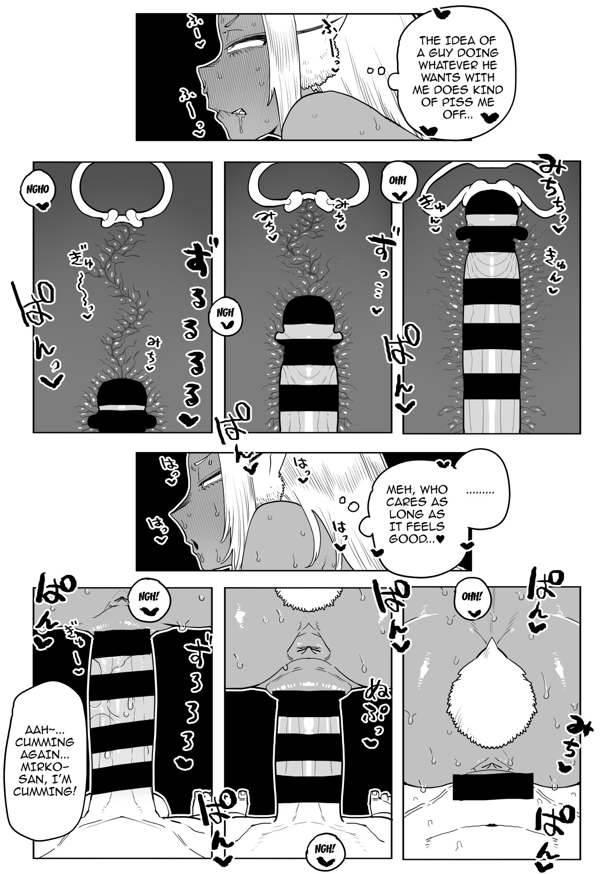 Hentai Manga Comic-Inverted Morality Hero Academia ~ Mirko's Case 2-Read-10